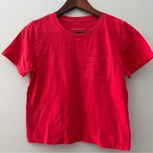 Everlane T-Shirt - Red Size XS